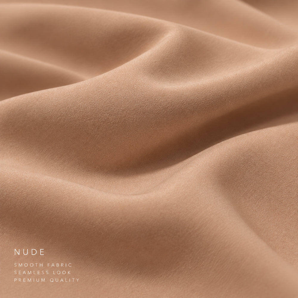 Stoffnahaufnahme in nude